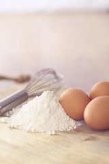 oeuf farine