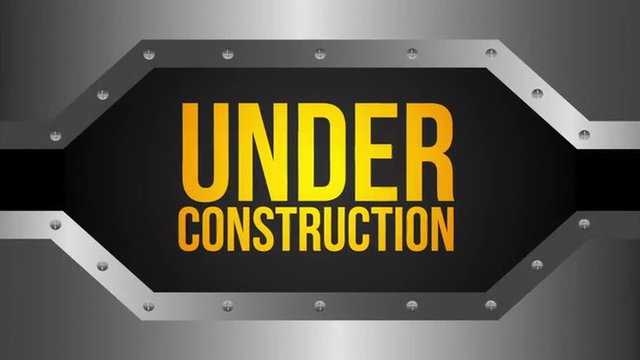 under construction design, Video Animation