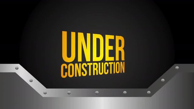 under construction design, Video Animation 