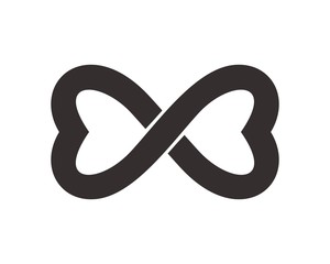 Love infinity icon