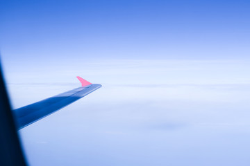 Fototapeta na wymiar Sky with planes