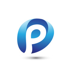 Obraz premium Letter P Logo