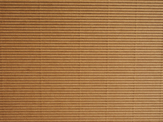 Brown corrugated cardboard background