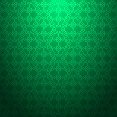 Spring green geometric pattern