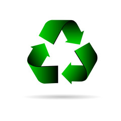 Obraz premium recycle symbol illustration