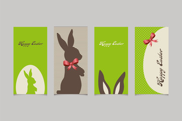 set of easter cards