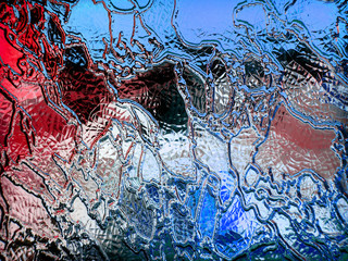 abstract glass texture