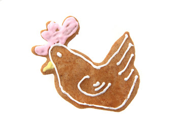 easter gingerbread chicken