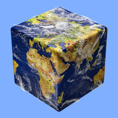 Earth cube box