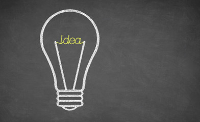 Concept - idea light bulb