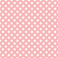 Polka dots seamless pattern background.