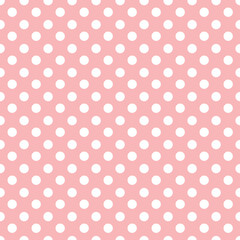 Polka dots seamless pattern background.