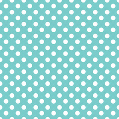 Polka dots seamless pattern background.