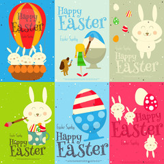 Easter Cards Set