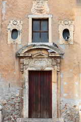 Fototapeta na wymiar The Church of Saint Catherine of Alexandria,Taormina, Sicily, Italy