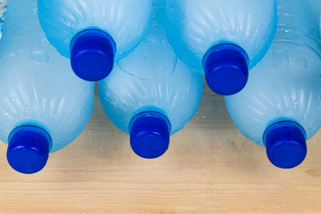 Freezing water in PET plastic bottle provide refreshing drinks but deemed an unhealthy practice