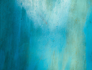 Металлическая поверхностьповерхность со следами ржавчины окрашенная в голубой цвет