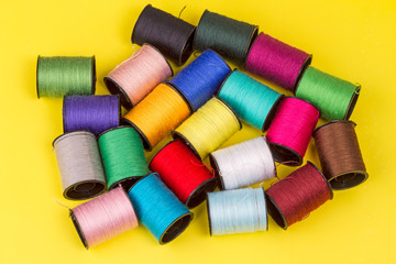Multi-colored threads for embroidery