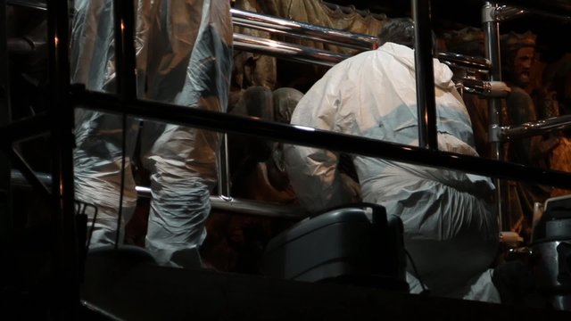 Restorers Is Working On The Icon In The Cathedral4
