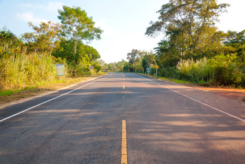 Fototapeta premium Landscape of Country Road