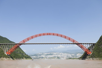 Fototapeta na wymiar Three Gorges on Yangtze River, China