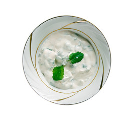 Lemon Garlic Yogurt Sauce