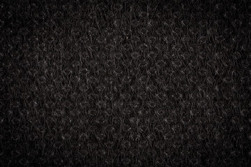 Fototapeta premium Black plain fabric, textile