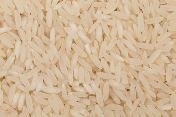 Uncooked white rice