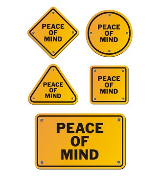 Peace Of Mind Signs