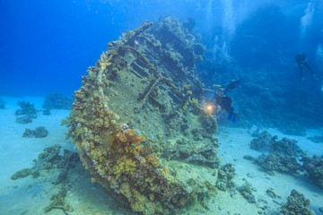 wreck in the Red Sea