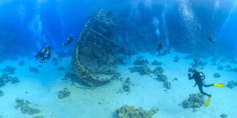 wreck in the Red Sea