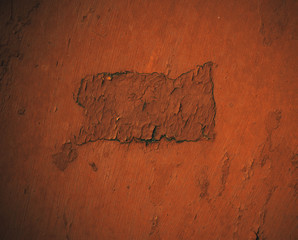 painted metal surface