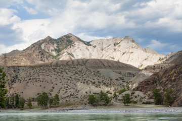 Mountain rivers Chuya and Katun, Altai, Russia