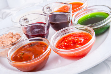 Different type of sauces
