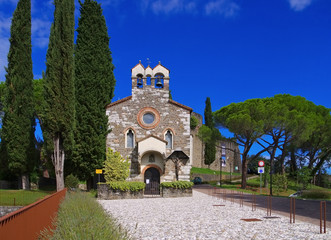 Gorizia Burg und Kapelle - Gorizia castle and chapel