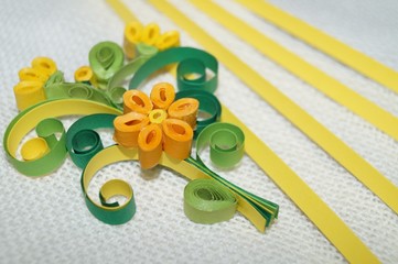 Quilling flower