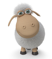 Obraz premium 3d ridiculous sheep
