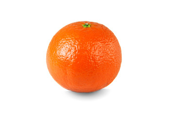 Studio isolated mandarin on white background