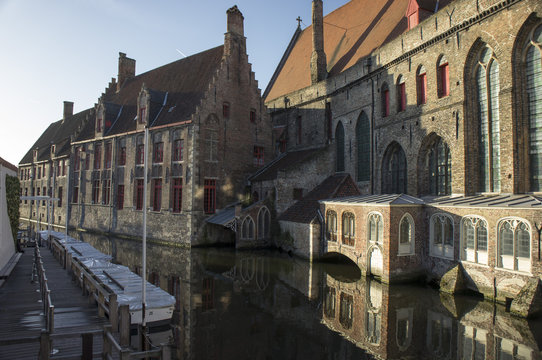 The canals of Bruges