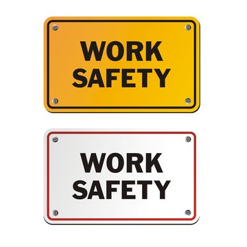 work safety signs