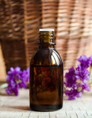 Small bottle of essential oil