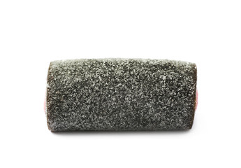 Black and pink candy isolated