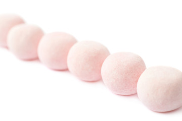 Sugar coated balls candy