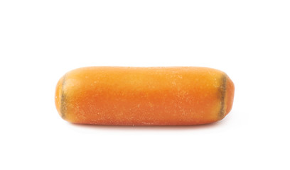 Orange glaze licorice stick candy