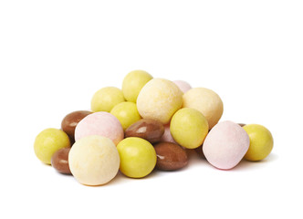 Glaze covered chocolate balls