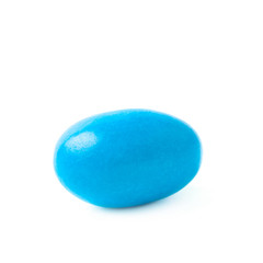 Chocolate peanut candy isolated