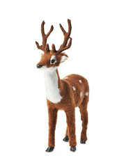 Toy roe deer fawn isolated