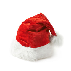 Red Santa's hat isolated