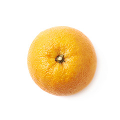 Ripe orange fruit isolated