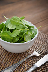 Young spinach
